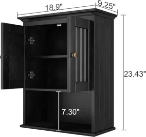 Organizadores de madera para baño pequeños