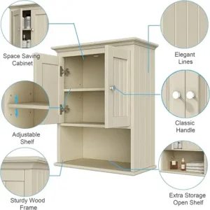 Organizadores de madera para baño pequeños