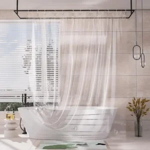 cortinas de baño transparentes