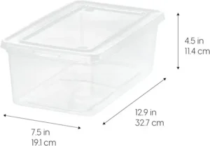 Cajas de Plástico con Tapa Barata MultiUsos