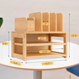 Organizador Económico Para Oficinas en Madera