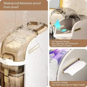 Organizador de baño plástico