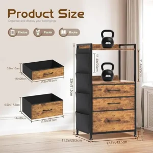 Organizadores de madera económicos para dormitorio