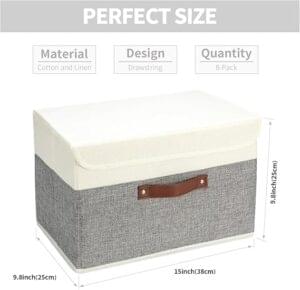 a box with a white lid