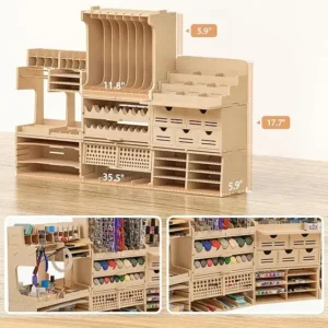 Organizador de herramientas de madera para taller