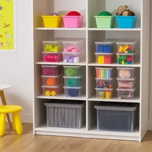 Cajas de Plástico con Tapa Barata MultiUsos
