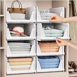 Organizador de Plástico De Ropa