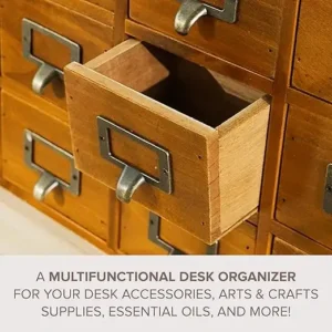 Organizadores de madera vintage