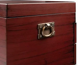 organizador de utensilios de cocina de madera.