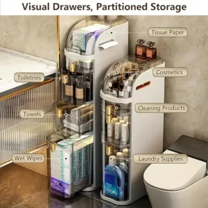 Organizador de baño plástico