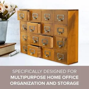 Organizadores de madera vintage