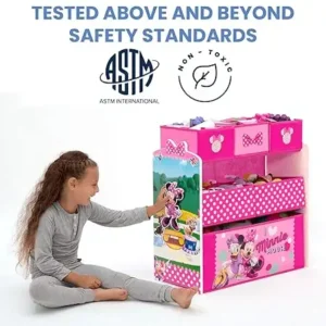 organizador de juguetes para niñas
